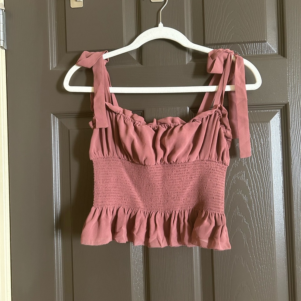 Wilfred Aritzia — Smocked Tank Top